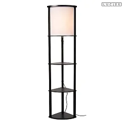 floor lamp MENNO E27 IP20, beige, black 