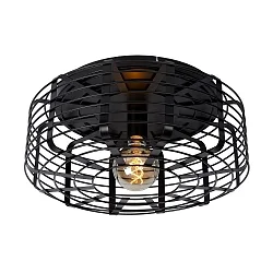 ceiling luminaire MELOPEE round E27 IP20, black