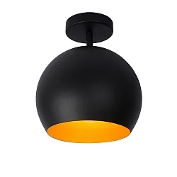 Deckenleuchte BINK, Ø 24,5 cm, 1xE27, schwarz