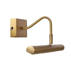 Bilderleuchte VINZ, 2xG9, 36x19,3x15,7cm, Gold matt, messing