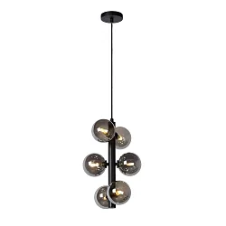 Pendelleuchte TYCHO, Ø 25,5 cm, 6xG9, schwarz