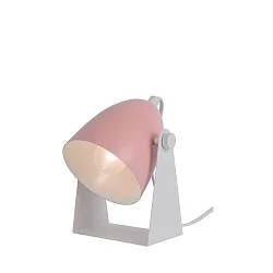 table lamp CHAGO swivelling, tiltable E14 IP20, pink 