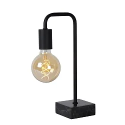 table lamp LORIN E27 IP20, black 
