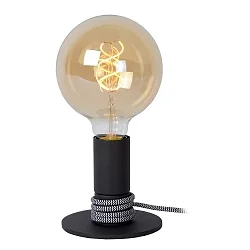 table lamp MARIT E27 IP20, black 