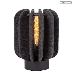table lamp RAFAL E27 IP20, grey, black 