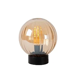 table lamp MONSARAZ round E27 IP20, amber