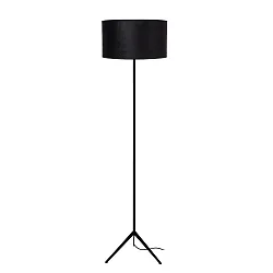 floor lamp TONDO round E27 IP20, black 