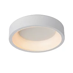 LED Deckenleuchte TALOWE, Ø 30 cm, 1x20W, 3000K, dimmbar, weiß