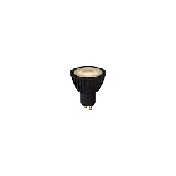 LED Reflektorlampe MR16, Ø 5 cm, GU10, 1x5W, 3000K, dimmbar, schwarz