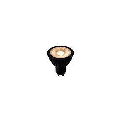 LED Reflektorlampe MR16, Ø 5 cm, GU10, 1x5W 2200K/3000K, dimmbar, schwarz