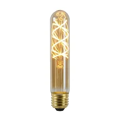 LED Filamentlampe, T32, Ø 3 cm, E27, 1x4,9W 2200K, dimmbar, Amber