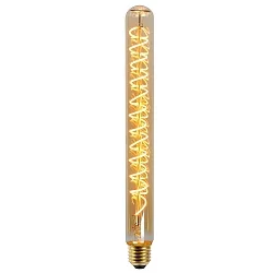 LED Filamentlampe, T32, Ø 3,2 cm, E27, 1x5W 2200K, dimmbar, Amber