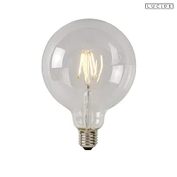 LED Filamentlampe GLOBE G125 Klasse: A, Ø 12,5 cm LED E27 1x7W 2700K, transparent