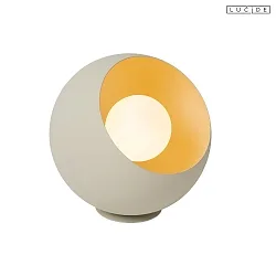 table lamp DOREDOS E27 IP20, beige 