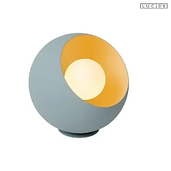 table lamp DOREDOS E27 IP20, light blue 