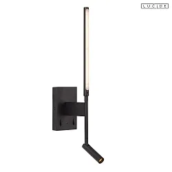 wall luminaire FINAN IP20, black 