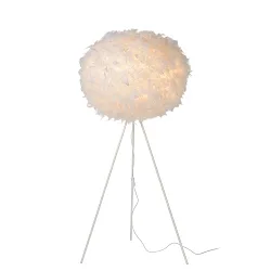 floor lamp GOOSY SOFT round E27 IP20, white