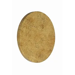 wall luminaire GLIMPSE LED round IP20, gold matt, brass 