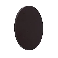 wall luminaire GLIMPSE LED round IP20, brown 