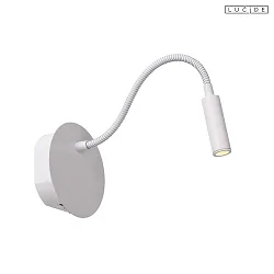 wall luminaire JOLIJN with flex arm IP20, white 