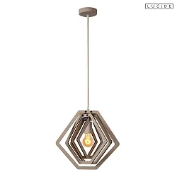 Pendelleuchte MAURO 1x E27 IP20, taupe