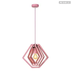 Pendelleuchte MAURO 1x E27 IP20, rosa