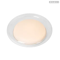 LED Deckenleuchte SKETES CCT Ø 47,7 cm 18W 2700K IP20 Acryl/transparent/weiß