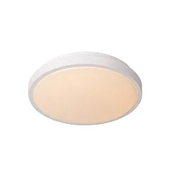 LED Deckenleuchte DASHER Badleuchte, Ø 29,3cm, 12W, 2700K, 700lm, IP44, weiß