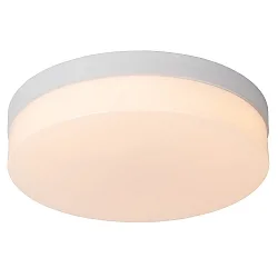ceiling luminaire BISKIT 28 IP44, opal, white 