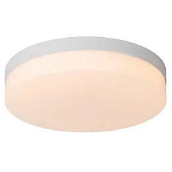 LED Deckenleuchte BISKIT Badleuchte, Ø 34,5cm, 24W, 2700K, 1550lm, IP44, weiß