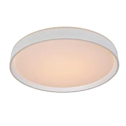LED Deckenleuchte NURIA, Ø 50 cm, 1x36W, 2700K, dimmbar, weiß