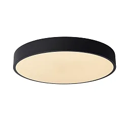 LED Deckenleuchte UNAR, Ø 39,5 cm, 1x24W, 2700K, dimmbar, schwarz