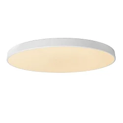 LED Deckenleuchte UNAR, Ø 80cm, 80W, 2700K, 5000lm, IP20, dimmbar, weiß