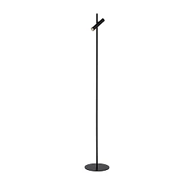 floor lamp PHILON LED cylindrical, rotatable IP20, black dimmable