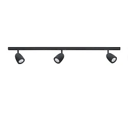 1-Phasen Schienensystem Set DESIGNLINE BELL KIT, 1m Schiene, 1 Einspeisung, 3 BELL Spots GU10, schwarz