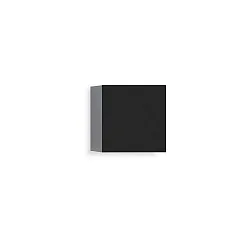 LED Außenwandleuchte ARCA W100 SINGLE, 6W, 3000K, 700lm, IP65, dimmbar, schwarz