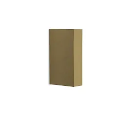 LED Outdoor Wandleuchte SLIM FLEX Up/Down 10W, 3000K, 2x 400lm, IP65, dimmbar, gold
