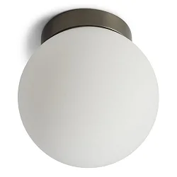 LED Decken-/ Wandleuchte PALLA SINGLE Ø 13,5cm 9,7W DTW 1800-3000K 868lm CRI>90 IP44, titan