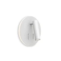 wall luminaire CIRCLE LED IP20, white 