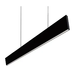 LED Pendelleuchte SUPREME LONG PENDANT 150 UP&DOWN, 45W, 2700K, 2700lm, IP20, dimmbar, schwarz