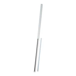 1-Phasen Coverprofil DESIGNLINE, 100cm, weiß