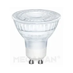 LED PAR16 Glas-Reflektorlampe, GU10, 5.5W  2800K 390lm 35°, dimmbar