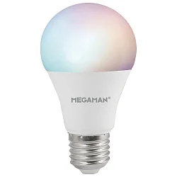 LED-Birnenlampe MATTER A60 SMD RGB+CCT+DIM, E27, 9W RGB + 2700/4000/6500K 810lm 200°, dimmbar