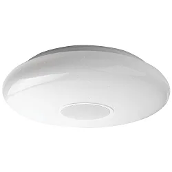 SmartHome LED-Deckenleuchte MATTER MUSE RGB+CCT+DIM, Lautsprecher + Sternenhimmel, IP54, 21W 2700-6500K 2400lm 120°, dimmbar