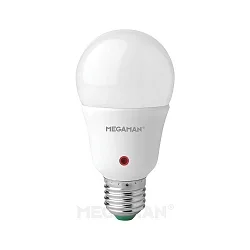 LED pear shape lamp sensor Classic, with integrated IR brightness sensor, E27, 8W 2800K 810lm, opal