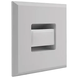 wall recessed luminaire TINA SQUARE square, rotatable, direct / indirect, switchable IP22, white 
