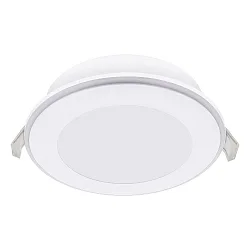 LED Einbau-Downlight KAYLA, IP20, DA Ø 13cm, 8.4W 2700K 800lm 120°, 3-stufig dimmbar, durchverdrahtet