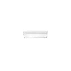 MEGATRON Leuchtenschirm für LED-Panel QUADRELL S Höhe: 6,7cm, weiß