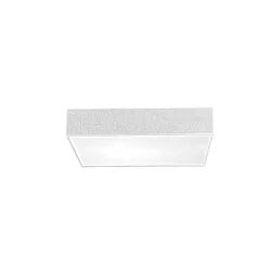 MEGATRON Leuchtenschirm für LED-Panel QUADRELL M Höhe: 12,7cm, weiß
