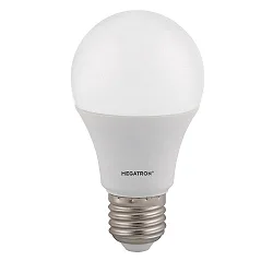 LED Birnenlampe CLASSIC A60, 170-250V AC/DC (tauglich für Notlicht), E27,  8.5W 4000K 810lm 300°, schaltbar, opal